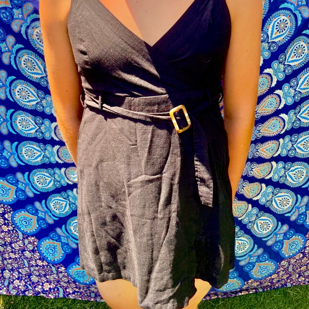 black dress
